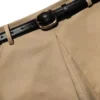 Beige Cotton Skort