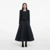 Black Boucle Cropped Jacket Black Boucle Cropped Jacket