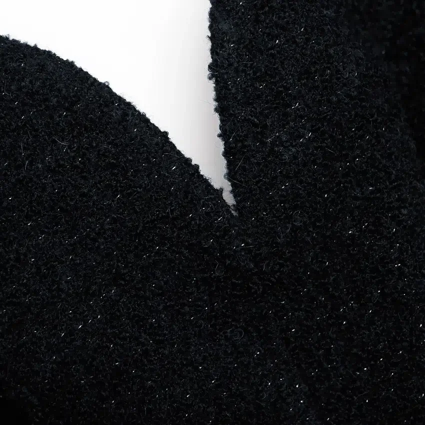 Black Boucle Playsuit Black Boucle Playsuit