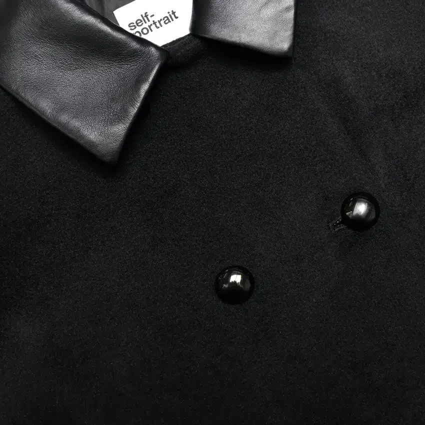 Black Double Breasted Coat Black Double Breasted Coat
