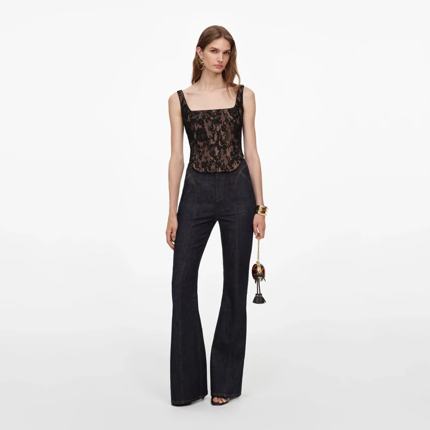 Black Lace Corset Top Black Lace Corset Top