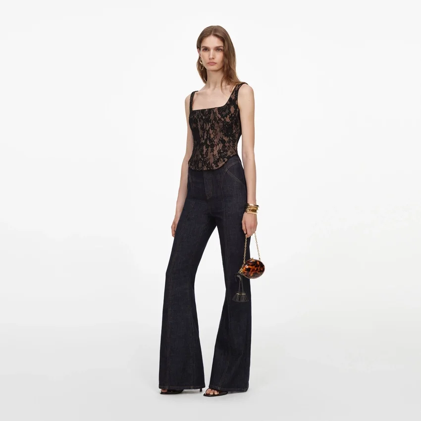 Black Lace Corset Top Black Lace Corset Top
