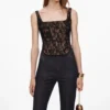 Black Lace Corset Top Black Lace Corset Top