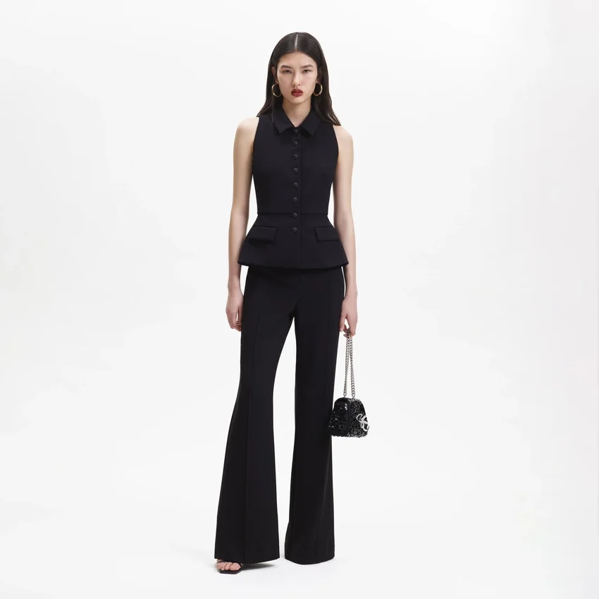 Black Tailored Jumpsuit Black Tailored Jumpsuit