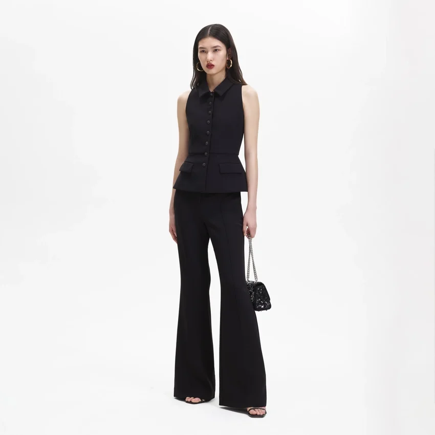 Black Tailored Jumpsuit Black Tailored Jumpsuit
