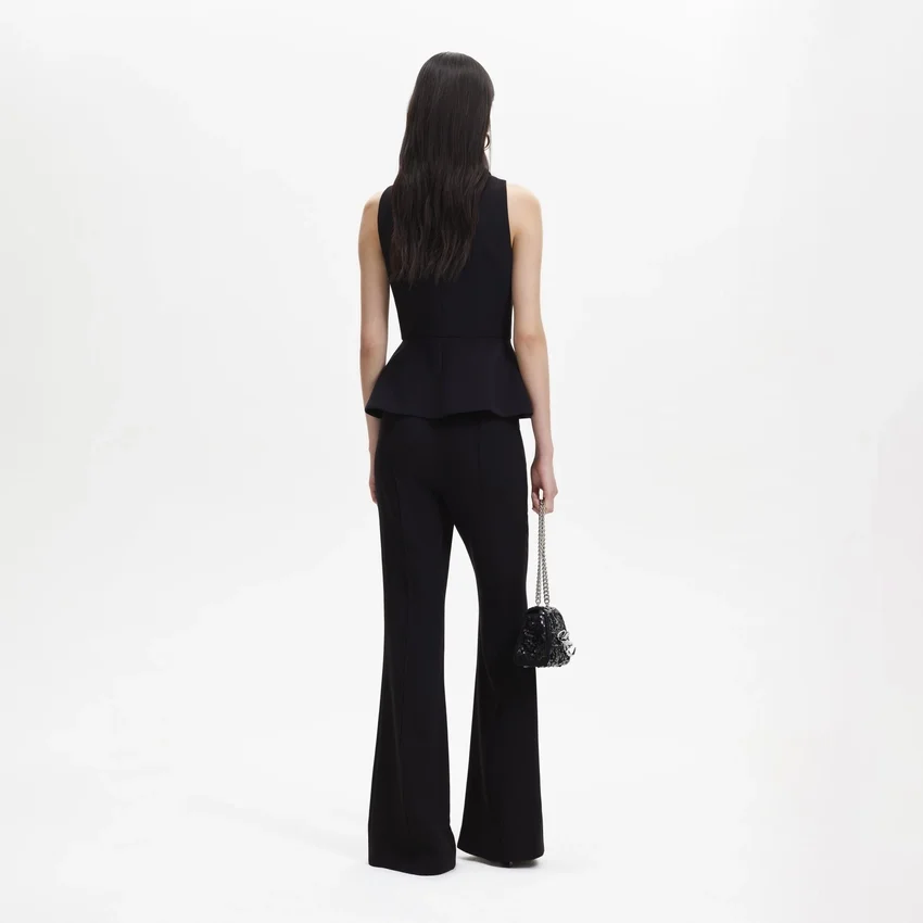 Black Tailored Jumpsuit Black Tailored Jumpsuit