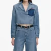Blue Barrel Leg Jeans Blue Barrel Leg Jeans