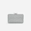Blue Crystal Chainmail Clutch Bag Blue Crystal Chainmail Clutch Bag