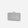 Blue Crystal Chainmail Clutch Bag Blue Crystal Chainmail Clutch Bag