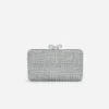 Blue Crystal Chainmail Clutch Bag Blue Crystal Chainmail Clutch Bag
