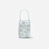 Blue Satin Crystal Mini Bow Bag Blue Satin Crystal Mini Bow Bag