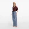 Brown Jersey Drape Top Brown Jersey Drape Top