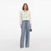 Cream 3D Flower Jacket Cream 3D Flower Jacket