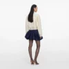 Cream Cotton Canvas Jacket Cream Cotton Canvas Jacket