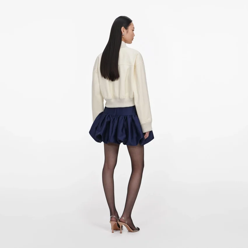 Cream Cotton Canvas Jacket Cream Cotton Canvas Jacket