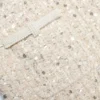 Cream Embellished Boucle Mini Dress