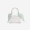 Cream Linen Mint Floral Mini Bag Cream Linen Mint Floral Mini Bag