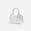 Cream Linen Mint Floral Mini Bag Cream Linen Mint Floral Mini Bag