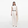 Cream Satin Trousers Cream Satin Trousers