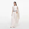 Cream Satin Trousers Cream Satin Trousers
