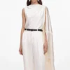 Cream Satin Trousers Cream Satin Trousers