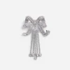 Crystal Bow Droplet Brooch Crystal Bow Droplet Brooch