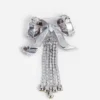 Crystal Bow Droplet Brooch Crystal Bow Droplet Brooch