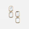 Crystal Tiered Earrings Crystal Tiered Earrings