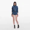 Denim Frill Playsuit Denim Frill Playsuit