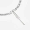 Double Crystal Bow Choker