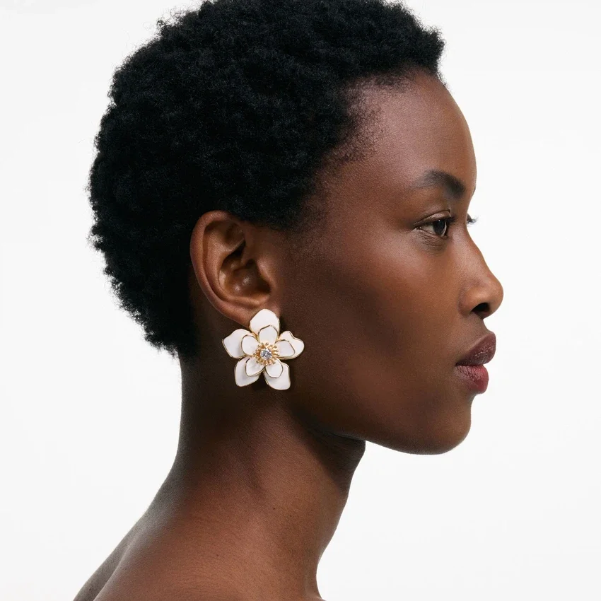 Enamel Flower Earrings Enamel Flower Earrings