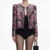 Floral Sequin Jacket Floral Sequin Jacket