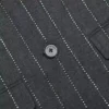 Grey Rhinestone Pinstripe Blazer