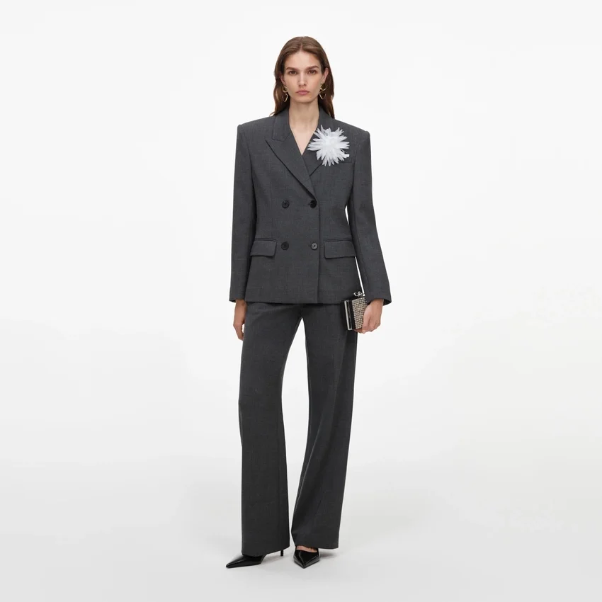 Grey Tailored Trousers Grey Tailored Trousers