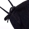 Indigo Denim Bow Playsuit Indigo Denim Bow Playsuit