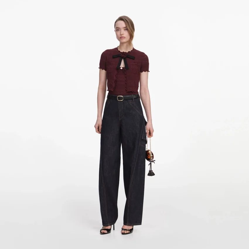 Indigo Denim Cargo Jeans Indigo Denim Cargo Jeans
