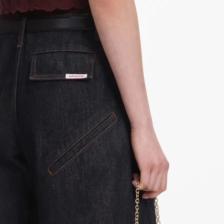 Indigo Denim Cargo Jeans Indigo Denim Cargo Jeans