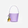 Lilac Satin Bucket Bag Lilac Satin Bucket Bag