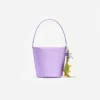 Lilac Satin Bucket Bag Lilac Satin Bucket Bag