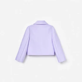 Lilac Taffeta Sequin Embellished Jacket Lilac Taffeta Sequin Embellished Jacket