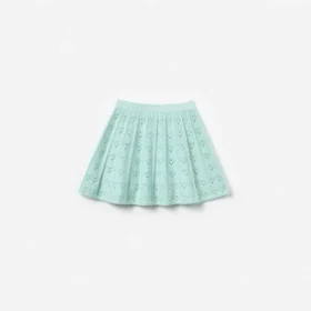Mint Heart Knit Skirt Mint Heart Knit Skirt