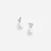 Mottled Pearl Earrings Mottled Pearl Earrings