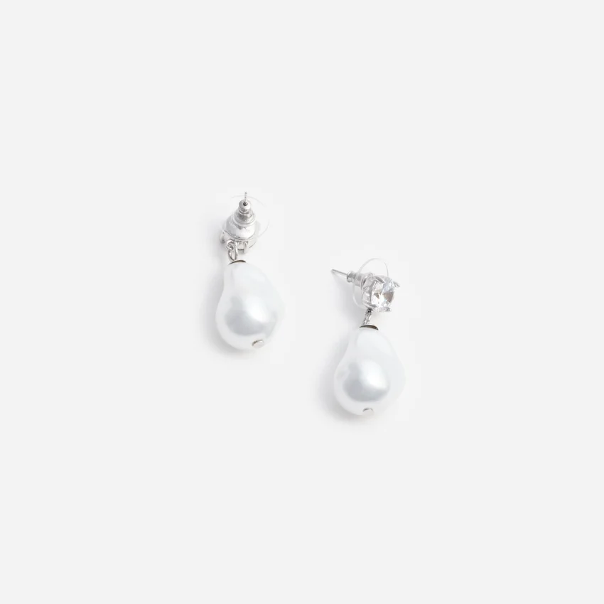 Mottled Pearl Earrings Mottled Pearl Earrings