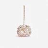 Multi Crystal Embellished Top Handle Clutch Bag Multi Crystal Embellished Top Handle Clutch Bag