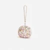 Multi Crystal Embellished Top Handle Clutch Bag Multi Crystal Embellished Top Handle Clutch Bag