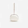 Multi Crystal Embellished Top Handle Clutch Bag Multi Crystal Embellished Top Handle Clutch Bag