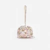 Multi Crystal Embellished Top Handle Clutch Bag Multi Crystal Embellished Top Handle Clutch Bag