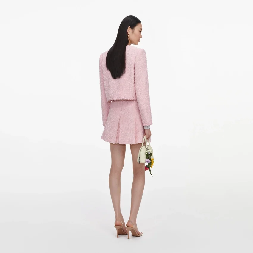 Pink Boucle Jacket Pink Boucle Jacket