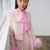 Pink Boucle Jacket Pink Boucle Jacket