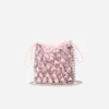 Pink Crystal Chainmail Mini Bag Pink Crystal Chainmail Mini Bag